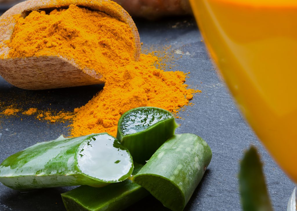 turmeric and aloe vera for beautiful skin and hair stop oily skin with this