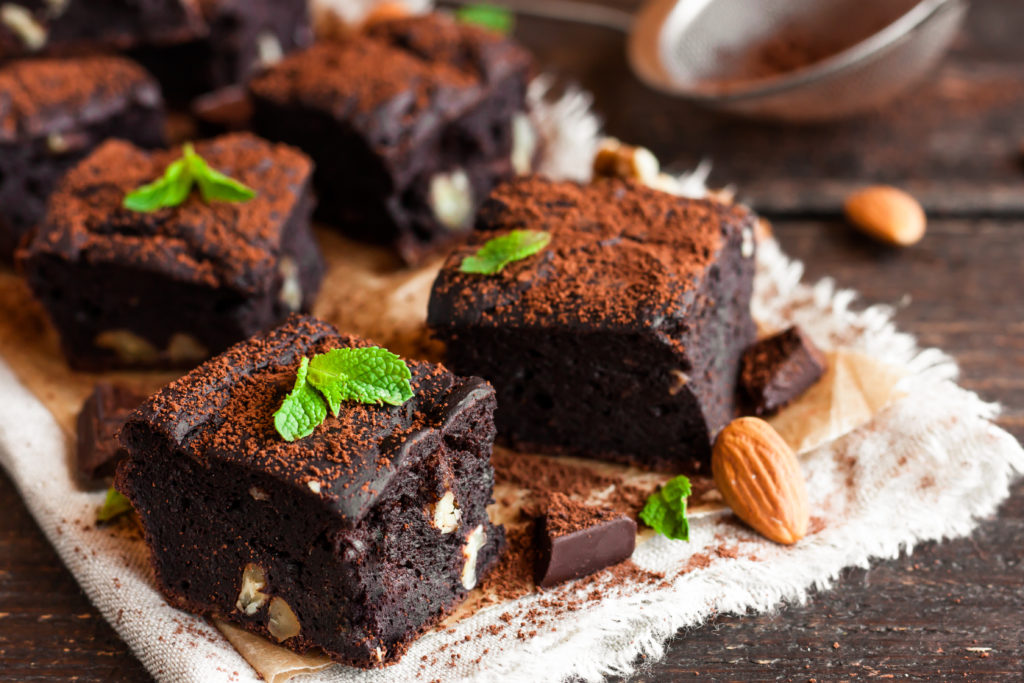 vegan chocolate brownies 