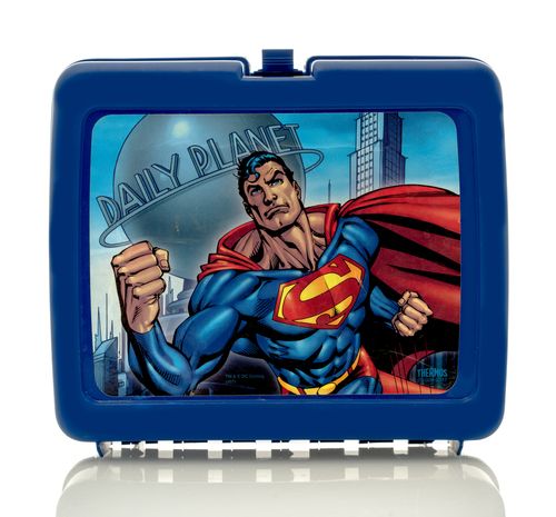 Superman lunch box for boys.