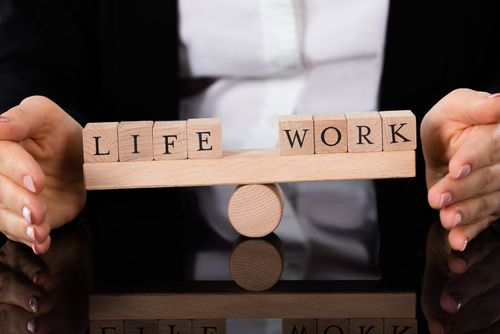 Photo signifying life and work balance.